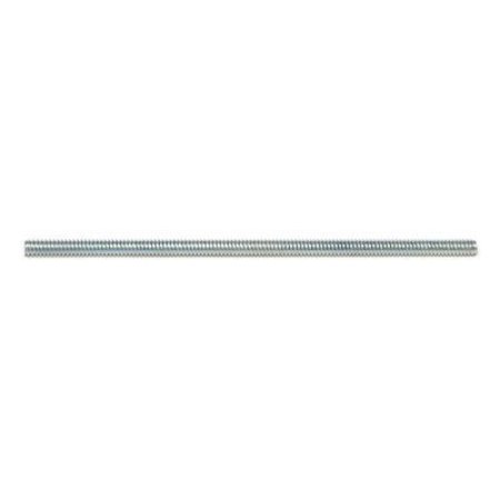 MIDWEST FASTENER Fully Threaded Rod, 4-40, Grade 2, Zinc Plated Finish, 15 PK 76921